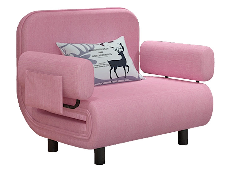 SOFÁ MINI CAMA KIDSCOOL INFANTIL ROSADO - 1