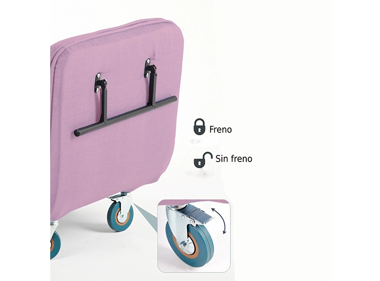 SOFÁ MINI CAMA KIDSCOOL INFANTIL ROSADO - 3