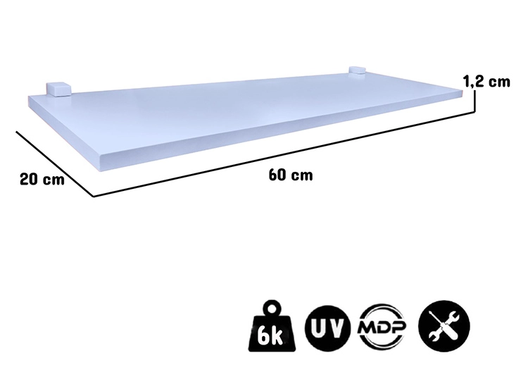 REPISA KIDSCOOL PACK X2 60 CM AZUL - 3