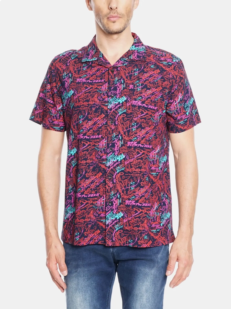 CAMISA HOMBRE ELLUS MANGA CORTA REGULAR FIT - 1