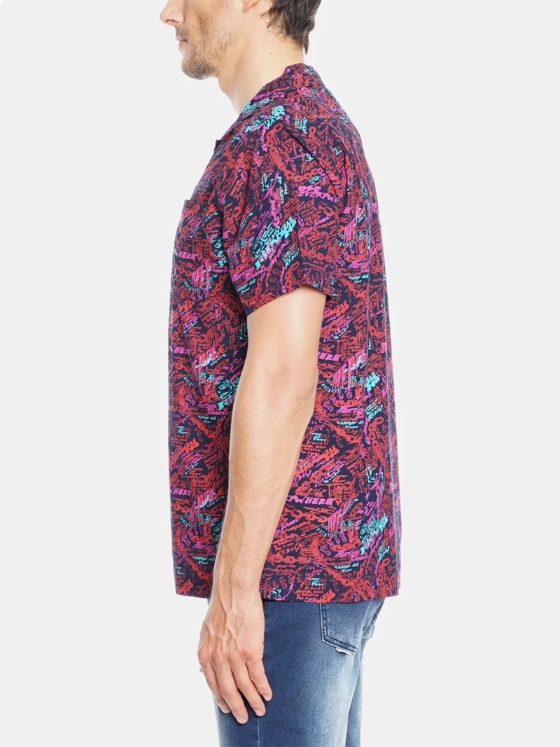 CAMISA HOMBRE ELLUS MANGA CORTA REGULAR FIT - 3