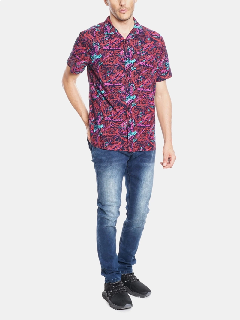 CAMISA HOMBRE ELLUS MANGA CORTA REGULAR FIT - 5
