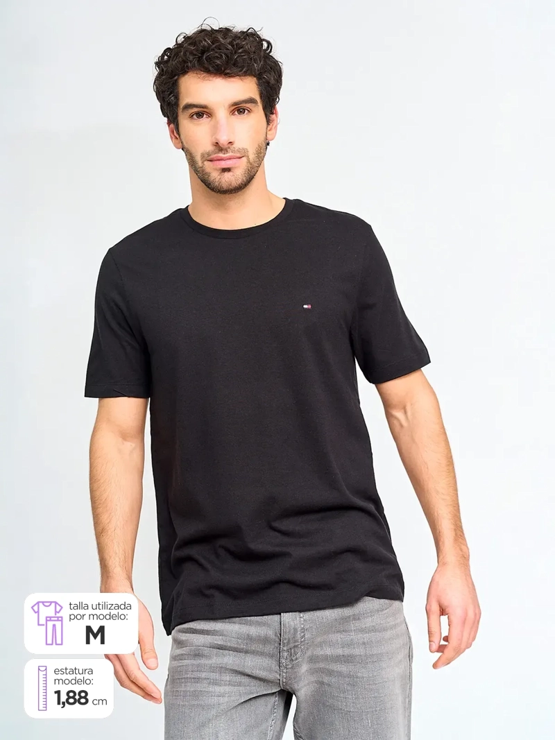 POLERA HOMBRE TOMMY HILFIGER MANGA CORTA - 1