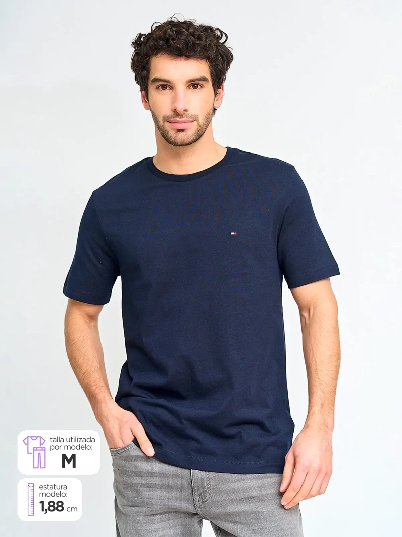 POLERA HOMBRE TOMMY HILFIGER MANGA CORTA - 1