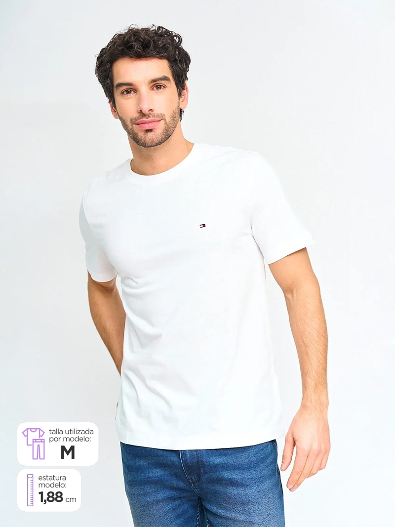 POLERA HOMBRE TOMMY HILFIGER MANGA CORTA - 1