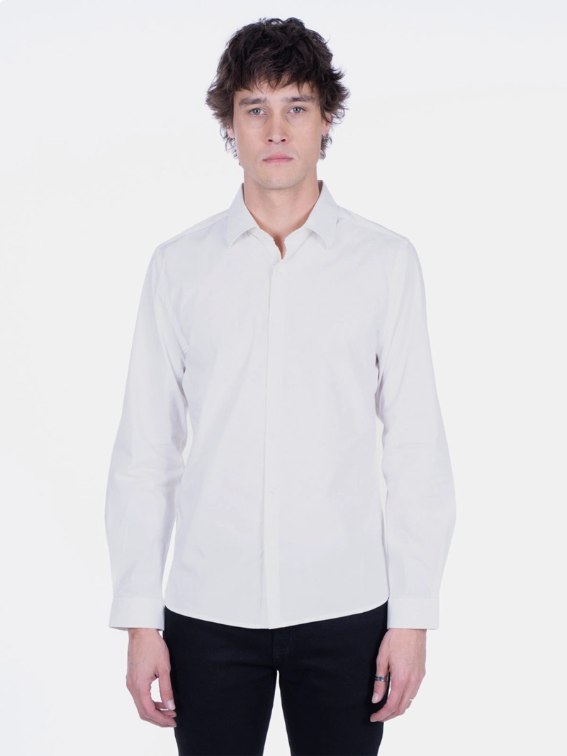 CAMISA HOMBRE ELLUS ALGODÓN MANGA LARGA - 1