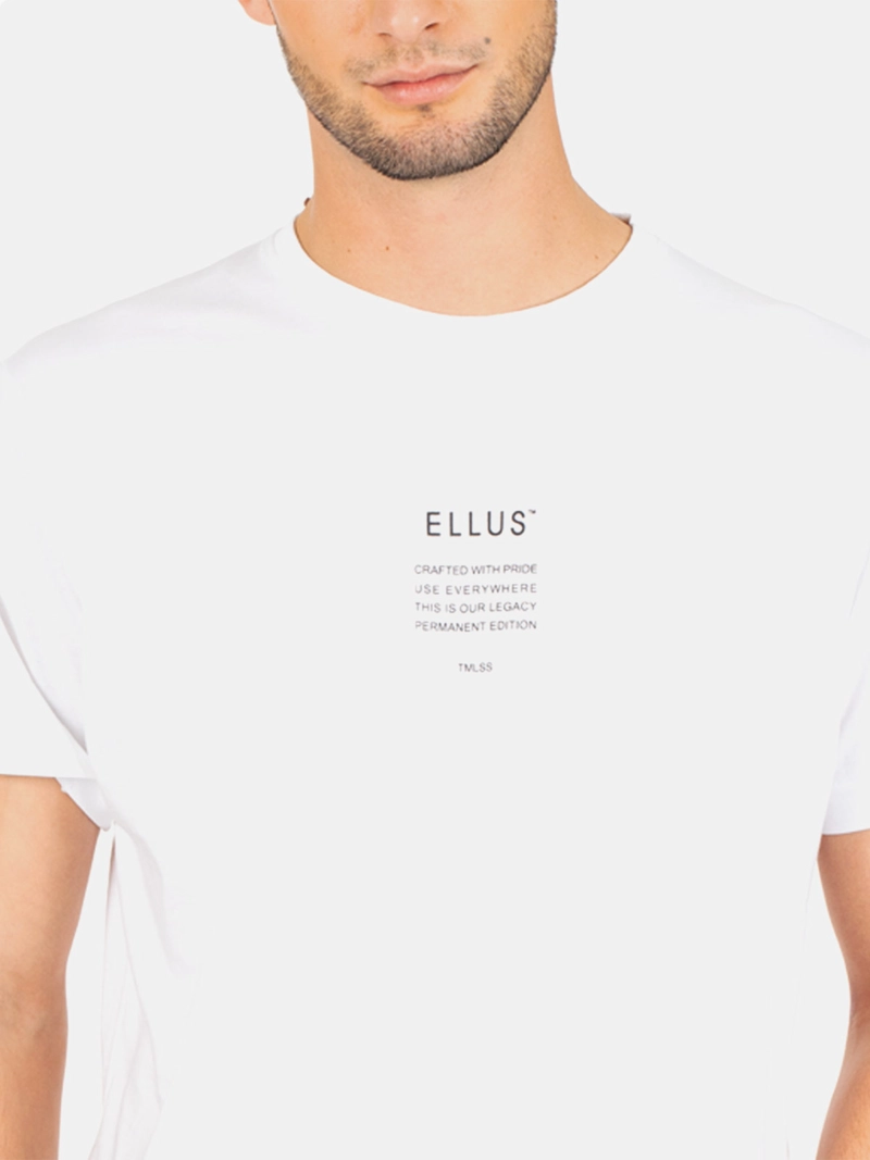 POLERA HOMBRE ELLUS ALGODÓN MANGA CORTA - 3
