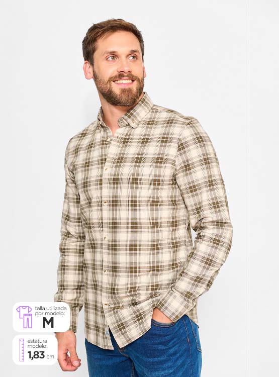 CAMISA REGATTA CUADROS