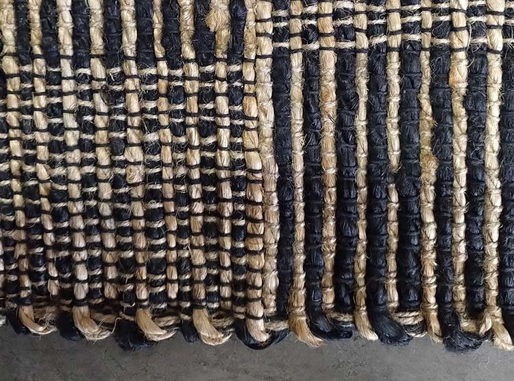 ALFOMBRA IDETEX TIBET NATURAL 240 X 340 CM NEGRO - 3