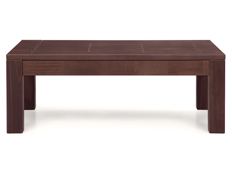 MESA DE CENTRO ROSEN SAPELLY RECTANGULAR CAFÉ 70 CM - 2