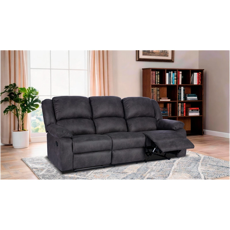SOFÁ ROSEN RECLINABLE PROVIDENCE 3 CUERPOS BITTER - 1