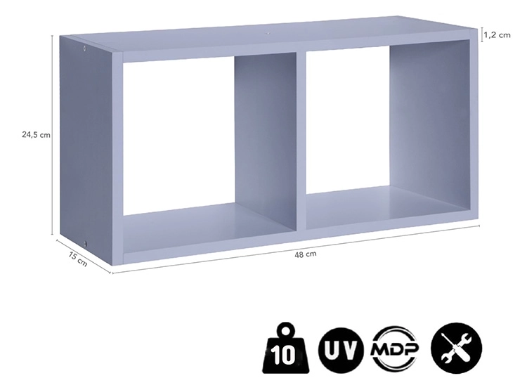 REPISA KIDSCOOL SERENITY DOBLE AZUL - 3