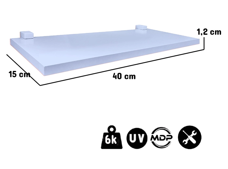 REPISA KIDSCOOL PACK X2 40 CM AZUL - 3