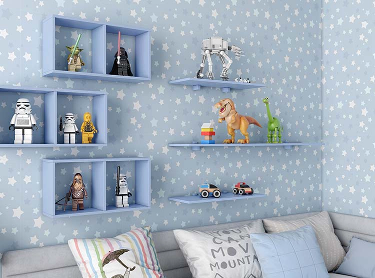 REPISA KIDSCOOL PACK X2 40 CM AZUL - 4