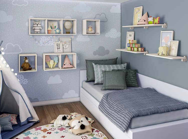 REPISA KIDSCOOL PACK X2 40 CM BLANCO - 4