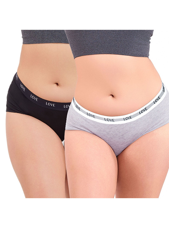 PACK 2 PANTALETAS MUJER INTIME 9612001 - 1