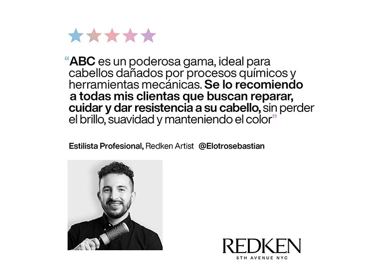 SET CAPILAR REDKEN SHAMPOO SIN SULFATOS 300 ML + ONE UNITED 150 ML ABC REPARACIÓN TOTAL CABELLO DAÑADO - 6
