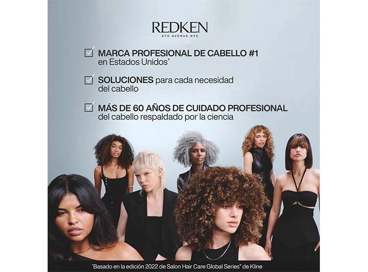 SET CAPILAR REDKEN SHAMPOO SIN SULFATOS 300 ML + ONE UNITED 150 ML BRILLO INTENSO CABELLO TINTURADO ACIDIC GLOSS - 6