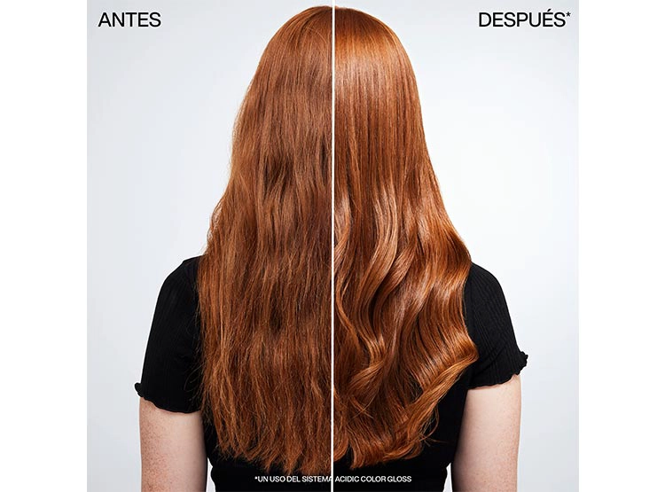 SET BRILLO INTENSO CABELLO CON COLOR REDKEN ACIDIC COLOR GLOSS SHAMPOO SIN SULFATOS 300 ML + ACONDICIONADOR 300 ML - 4