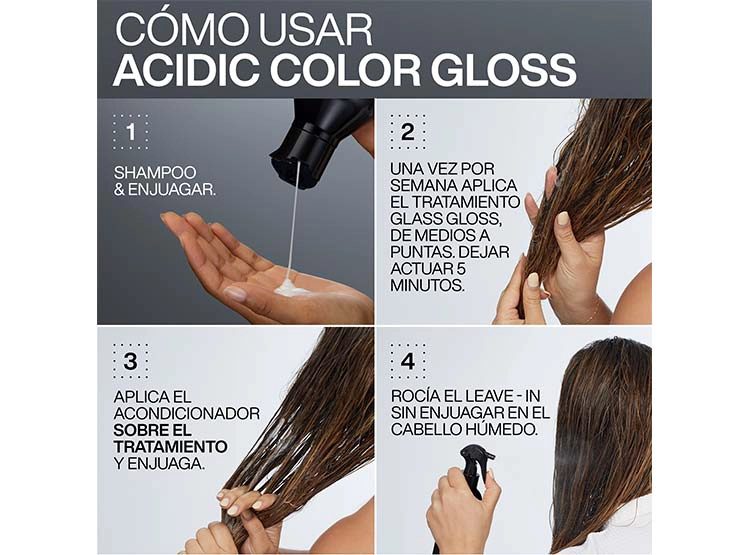 ACONDICIONADOR REDKEN XL ACG BRILLO INTENSO CABELLO TINTURADO ACIDIC GLOSS 500 ML - 6