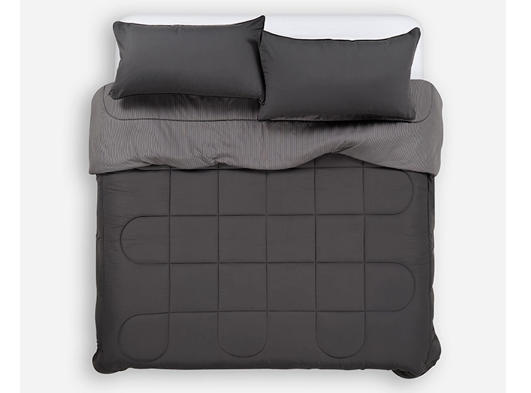 PLUMÓN ROSEN LINES CHARCOAL KING MULTICOLOR - 3
