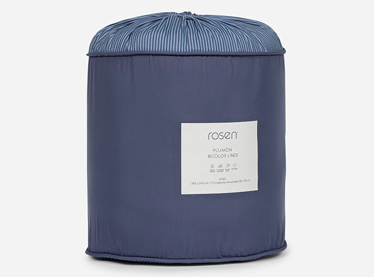 PLUMÓN ROSEN LINES DENIM KING MULTICOLOR - 6