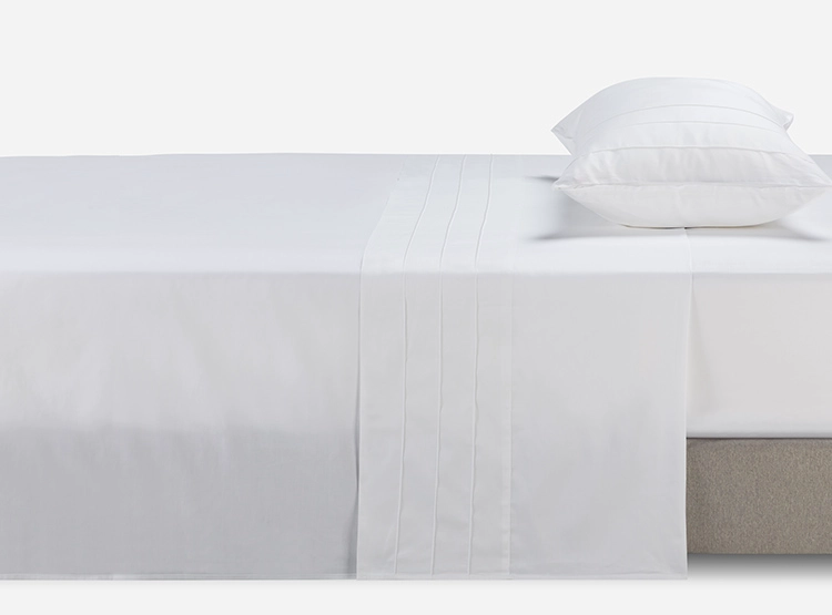 SABANA 300 HILOS LISA BLANCA S.KING                     - 1