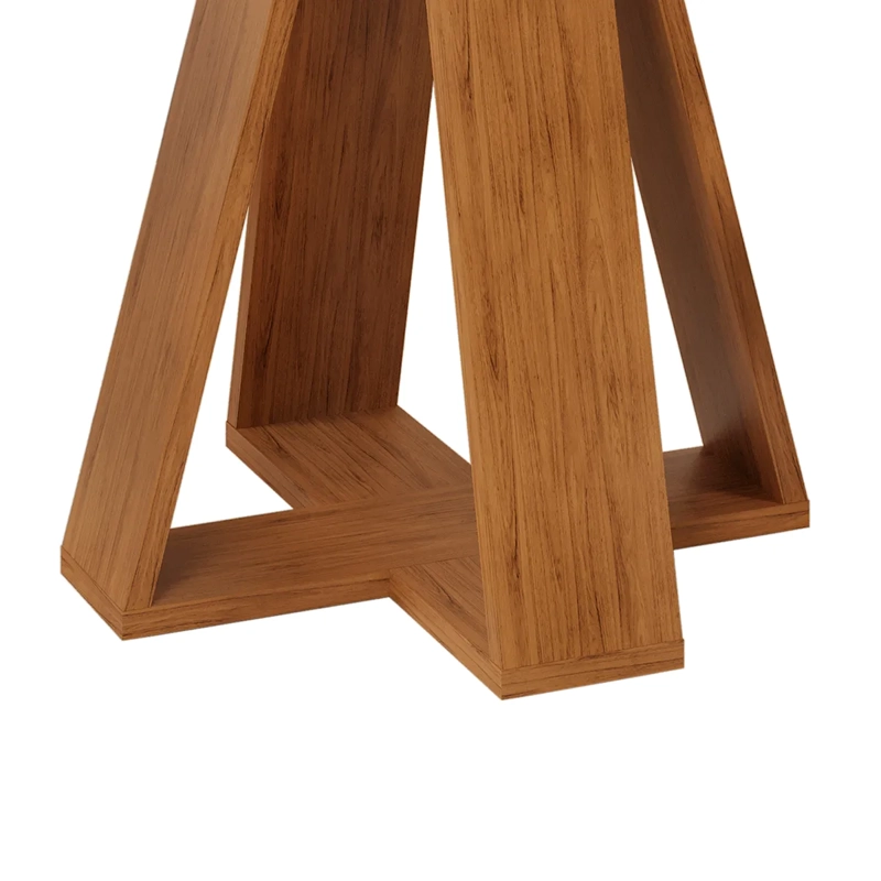 JUEGO DE COMEDOR VEKKA HOME LIA CELESTE 4S BEIGE - 5
