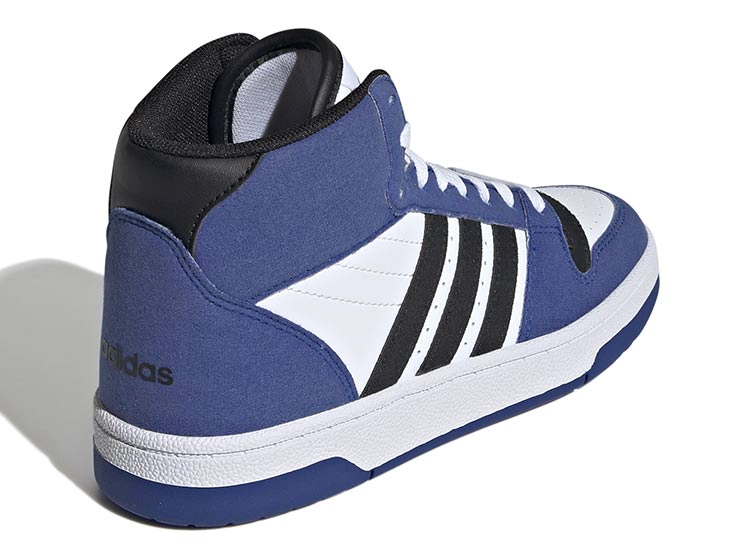ZAPATILLAS UNISEX ADIDAS BÁSQUETBOL AZUL BREAK START MID J INFANTIL - 4