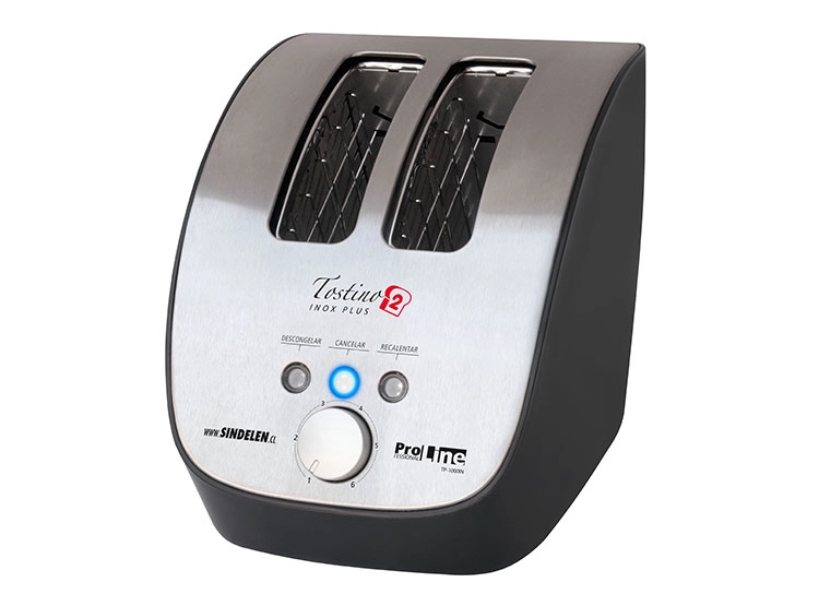 TOSTADORA SINDELEN 2 REBANADAS TP-1000 INOX 1000 W - 2