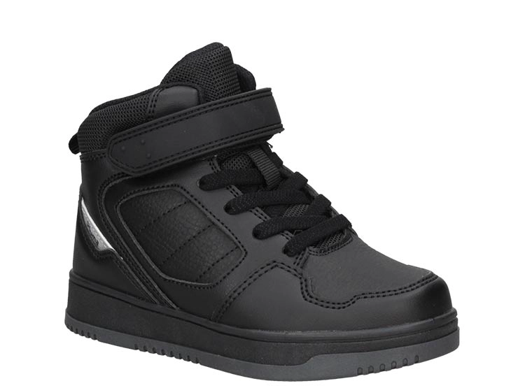 BOTINES ESCOLARES UNISEX PLUMA NEGRO EA181 - 2