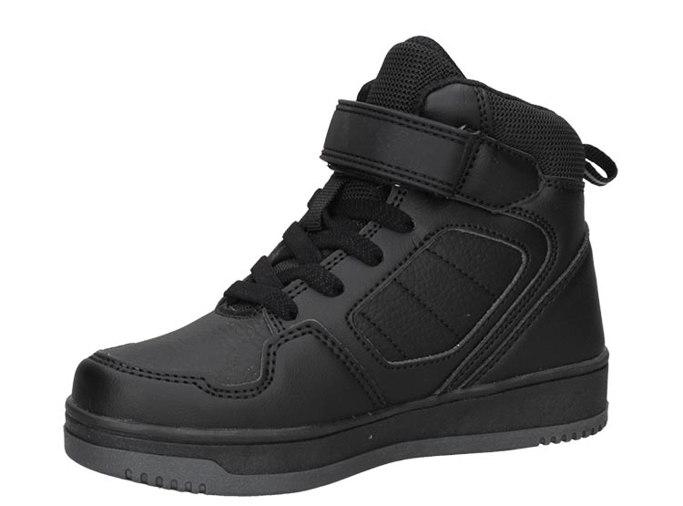 BOTINES ESCOLARES UNISEX PLUMA NEGRO EA181 - 3