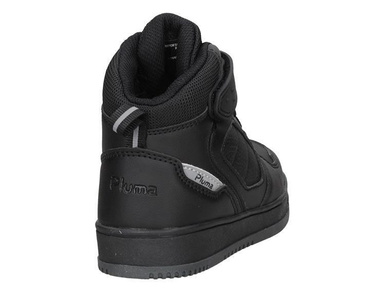BOTINES ESCOLARES UNISEX PLUMA NEGRO EA181 - 5