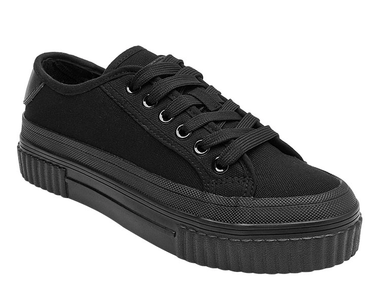 ZAPATOS ESCOLARES UNISEX PLUMA NEGRO EA082 - 2
