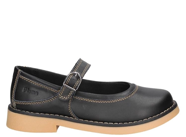 ZAPATOS ESCOLARES UNISEX PLUMA NEGRO EW552