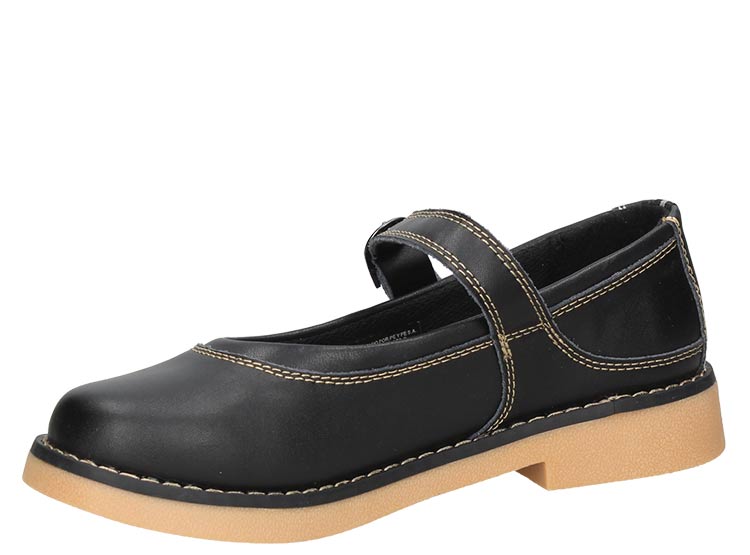 ZAPATOS ESCOLARES UNISEX PLUMA NEGRO EW552 - 3