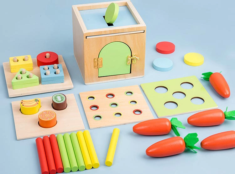 JUGUETE DIDACTICO KIDSCOOL 6 EN 1 MADERA MONTESSORI - 3