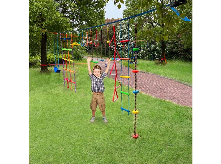 JUEGO DE OBSTACULOS NINJA KIDSCOOL - 4