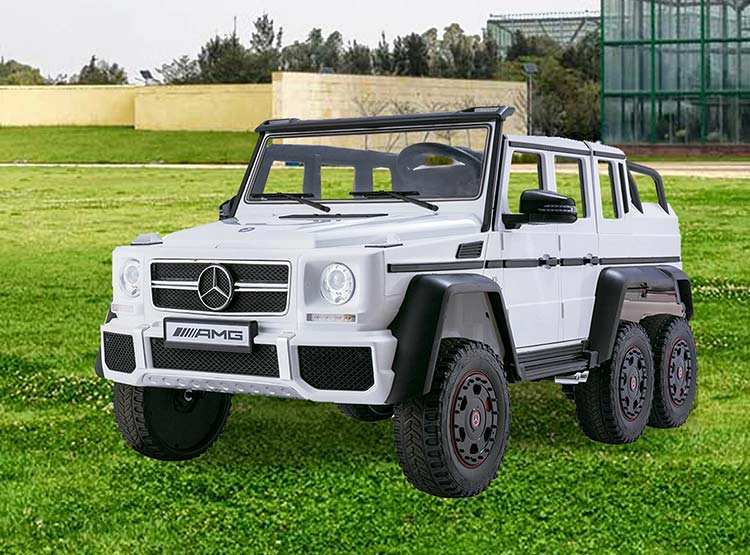 AUTO BATERÍA KIDSCOOL LICENCIA MRCDS 6X6 BL 12V - 6