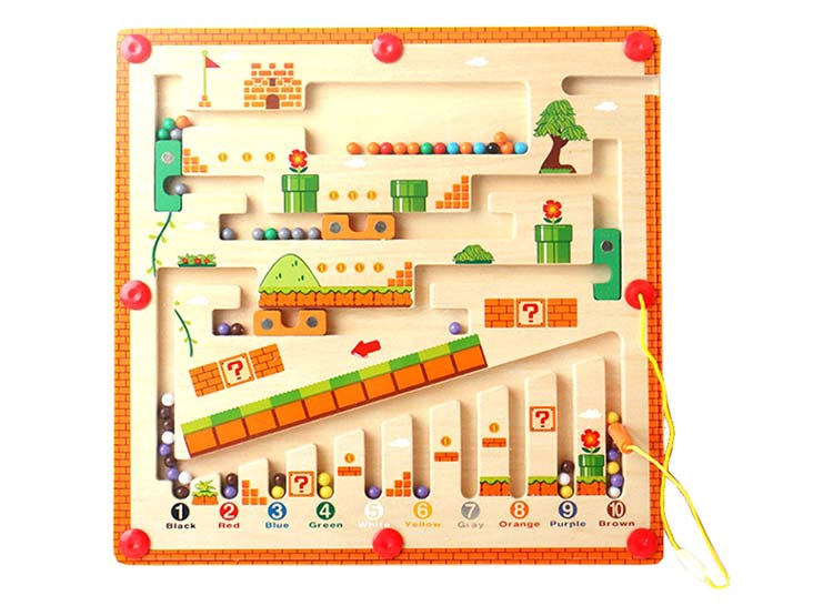 JUEGO DIDACTICO LABERINTO MONTESSORI - 1