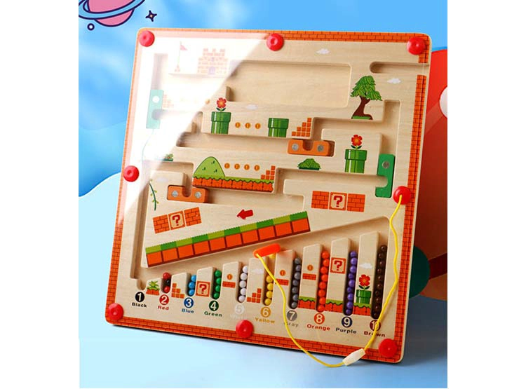 JUEGO DIDACTICO LABERINTO MONTESSORI - 2