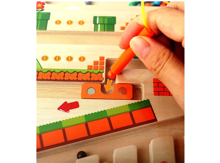 JUEGO DIDACTICO LABERINTO MONTESSORI - 4