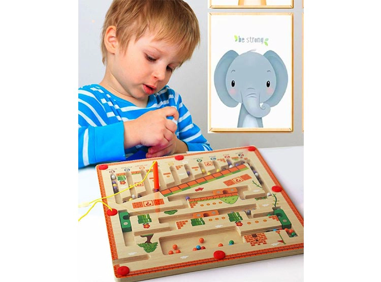 JUEGO DIDACTICO LABERINTO MONTESSORI - 5