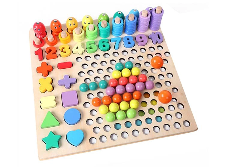 JUEGO DIDACTICO MONTESSORI COLORES - 1