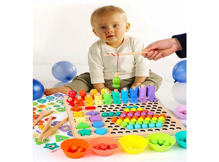 JUEGO DIDACTICO MONTESSORI COLORES - 5