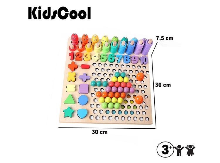 JUEGO DIDACTICO MONTESSORI COLORES - 6