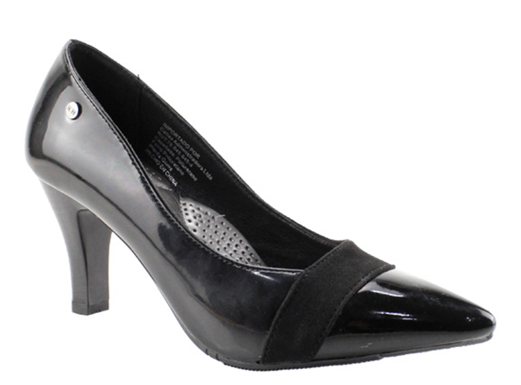 ZAPATOS MUJER VERAZZI NEGRO 601102 - 1