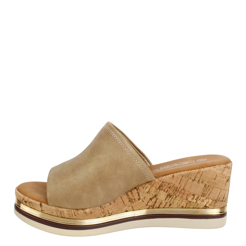 SANDALIAS MUJER VERAZZI BEIGE  - 3