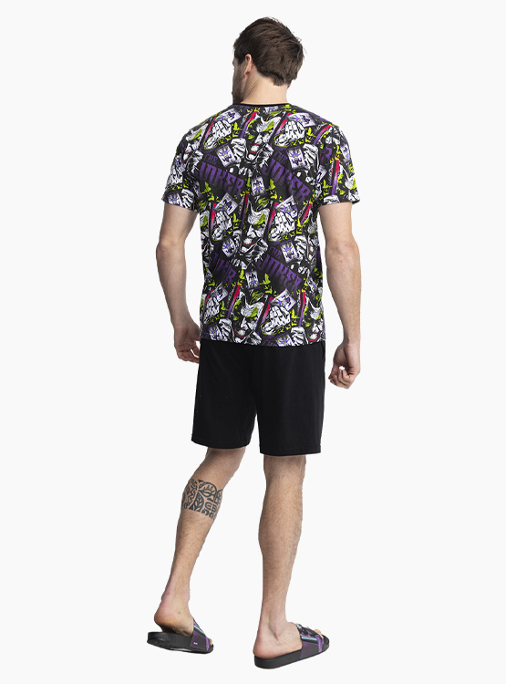 PIJAMA HOMBRE TOP MULTICOLOR CORTO CUELLO REDONDO - 3