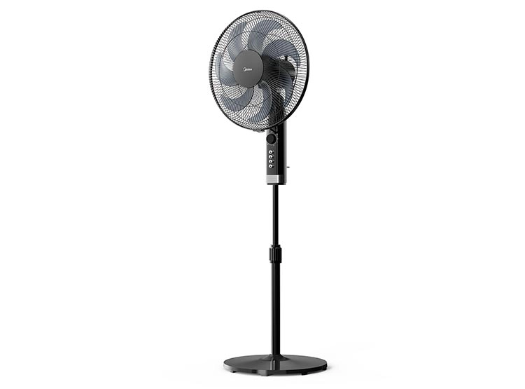 VENTILADOR MIDEA MF-P16M7HBK 50W MECÁNICO 7 ASPAS - 2